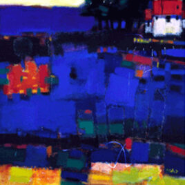 Blue Field By Francis Boag X