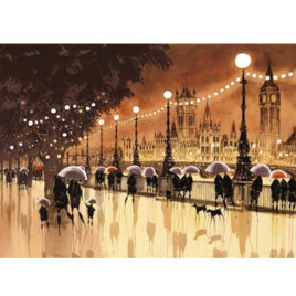 Reflections In The Lamplight By Peter Rodgers X