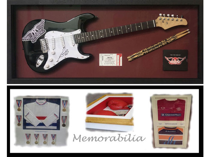 Framing Memorabilia