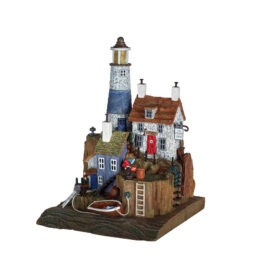 The Puffin Inn sculpture, by Rebecca Lardner